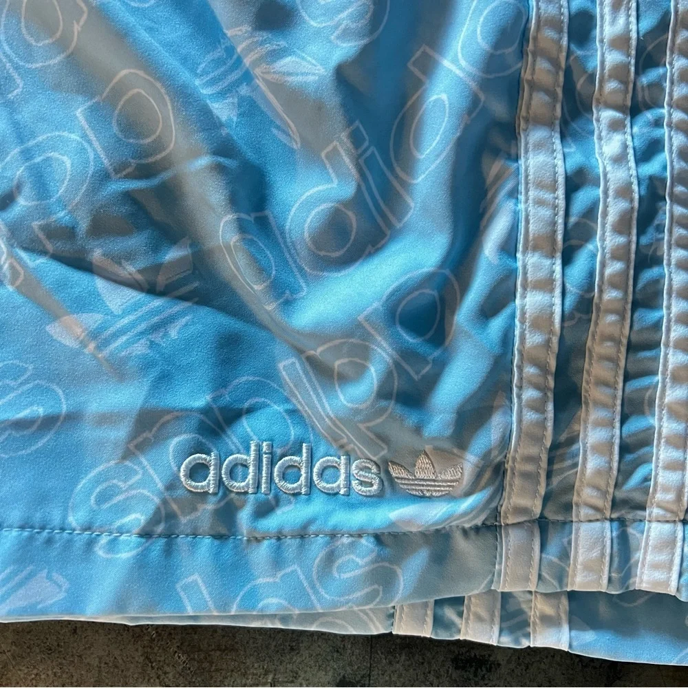 Adidas Originals Swim Shorts Blue Men's Size XL
